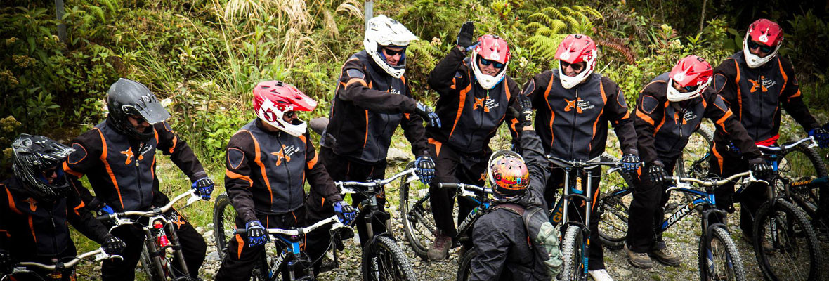 Mountain biking in Bolivia